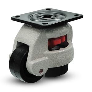 Nhiệm vụ nặng nề san lấp mặt bằng Caster bánh xe footmaster Caster GD-40F 60f Thiết kế chiều cao có thể điều chỉnh Caster - Product Image 1