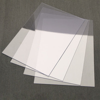 Feuille de PVC givré de haute qualité, flexible, de différentes épaisseurs, feuille de PVC rigide transparente en rouleau pour l'emballage
