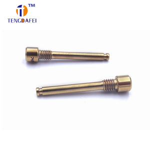 Vis à tête hexagonale en alliage de titane Tengdafei M4, accessoire pour étrier de frein de vélo, revêtement d'oxydation noire - Product Image 2