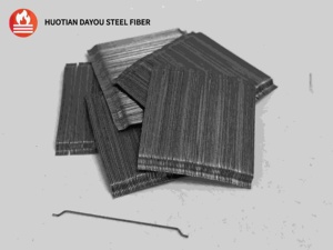 Fibre d'acier à extrémité croquée conforme à la norme ASTM A820 pour les pistes d'<span class=keywords><strong>a</strong></span>éroports <span class=keywords><strong>et</strong></span> les ponts en UHPC - Product Image 4