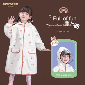 Nouvelle Imperméable Universelle pour Enfants Garçons Filles, Couvrant Tout le Corps, Étanche, pour Randonnée, Étudiants, en Polyester, Vente en Gros Directe Usine - Product Image 1