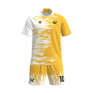 Maillot de <span class=keywords><strong>football</strong></span> sublimé avec impression graphique, short à taille élastique, respirant, uniforme d'équipe pour la compétition - Product Image 4