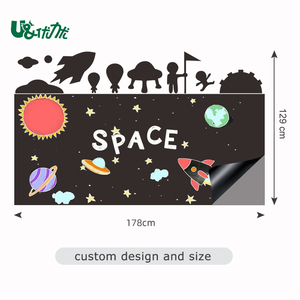 High Quality Foil Selfadhesive Magnetic 60X300 Sticker Roll Drawing And Writing The Amazing Blackboard