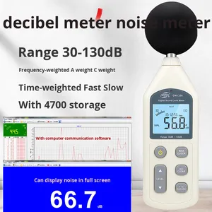 جهاز اختبار ديسيبل محمول GM1356/GM1357 جهاز قياس مستوى الصوت ومستوى الضوضاء - Product Image 2