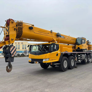 Grúa sobre camión usada de alta calidad XCT80l5 de 80 toneladas, grúa telescópica hidráulica usada QY80K para uso industrial. - Product Image 1