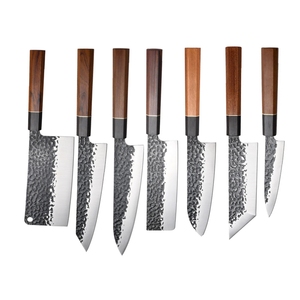 <span class=keywords><strong>Set</strong></span> <span class=keywords><strong>di</strong></span> 7 <span class=keywords><strong>Coltelli</strong></span> <span class=keywords><strong>da</strong></span> Cucina Giapponesi Forgiati a Mano 2024, Design Ambidestro in Acciaio 5Cr15MOV, <span class=keywords><strong>Coltelli</strong></span> <span class=keywords><strong>da</strong></span> Chef e <span class=keywords><strong>da</strong></span> <span class=keywords><strong>Macellaio</strong></span>, Star Anise Sour - Product Image 1