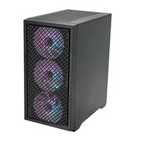 Boîtier PC Gaming Mid-Tower Premium Neuf de la Marque Pcooling – Boîtiers d'Ordinateur de Bureau RGB pour PC