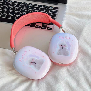 INS coréen mignon rose arc Ballet chaussures couverture souple de protection pour Apple <span class=keywords><strong>Airpods</strong></span> Max casque sans fil antichoc étui pour écouteurs - Product Image 6