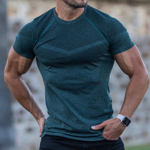 Camiseta de Poliéster Ligera, Transpirable y Ecológica para Hombre, Unisex, para Verano, con Logotipo Personalizado por Transferencia de Calor para Gimnasio - Product Image 3