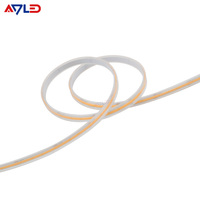 Lampu Strip COB LED tahan air 12V 24V IP20 IP67 fleksibel 3000k 4000k 6500K 5mm 8mm 10mm 12mm lampu Strip COB