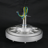 Alternateur à aimants permanents sans noyau 12V 24V 48V 50W 100W 200W 850 tr/min, générateur éolien à rotor externe
