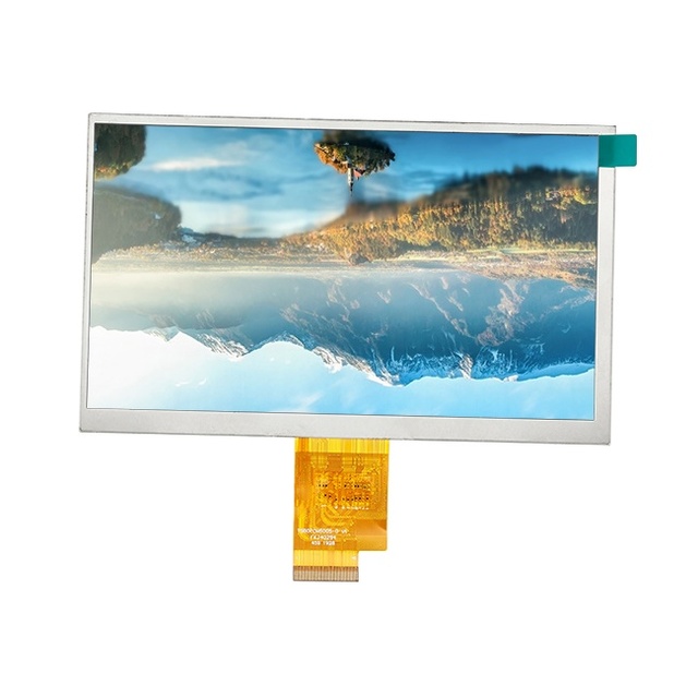 OEM 7 Inch Flexible TFT LCD Display Panel 1024*600 LVDS Interface for Advertising 7.0 Inch Tablet LCD Panel Display Screen