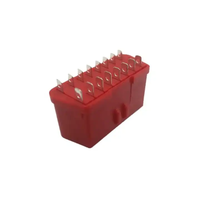Universeller 16-Pin OBD-Stecker OBDII-Adapter J1962 Roter OBD-Buchsenanschluss für OBD-Geräte SETOCONT ST-SOF-002