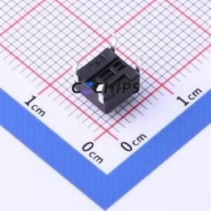TSD001A05018A Tactile Switch Through hole Component (THT)-4P,6x6mm Switch Round Button 1.8N Through Hole 6mm - Product Image 2