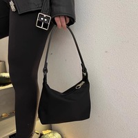 Tas Selempang Wanita Model Dumpling 2024 New Dragon Soaring PU Oxford Cloth, Resleting Ganda, Trendi, Fashionable, Kasual