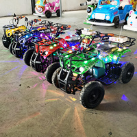 Nouveau modèle de véhicule d'attraction pour enfants, double électrique, en plastique, pour aire de jeux extérieure, type buggy des dunes et voiture tamponneuse