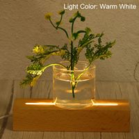 Base en bois pour lampe LED 3D, base de lampe LED 3D en bois pour illusion 3D, cadeau de Noël, veilleuse