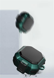 Funda para auriculares de fibra de carbono OEM ODM Service Mecha para <span class=keywords><strong>Samsung</strong></span> <span class=keywords><strong>Galaxy</strong></span> <span class=keywords><strong>Buds</strong></span> Live <span class=keywords><strong>2</strong></span> <span class=keywords><strong>Pro</strong></span> con funda protectora para auriculares Bluetooth con gancho - Product Image 5