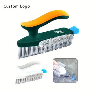 Polyester 4 in 1 Cleaning <b>Brush</b> with Logo - Versatile Gift for Various Occasions - Product Image 1