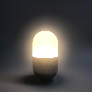 USB Có Thể Sạc Lại Xách Tay Cắm Trại Đèn Quà Tặng Đầy Màu Sắc Tumbler Ánh Sáng Ban Đêm LED Tumbler Trứng Đèn Pin Viên Nang Hình Dạng Ánh Sáng - Product Image 5