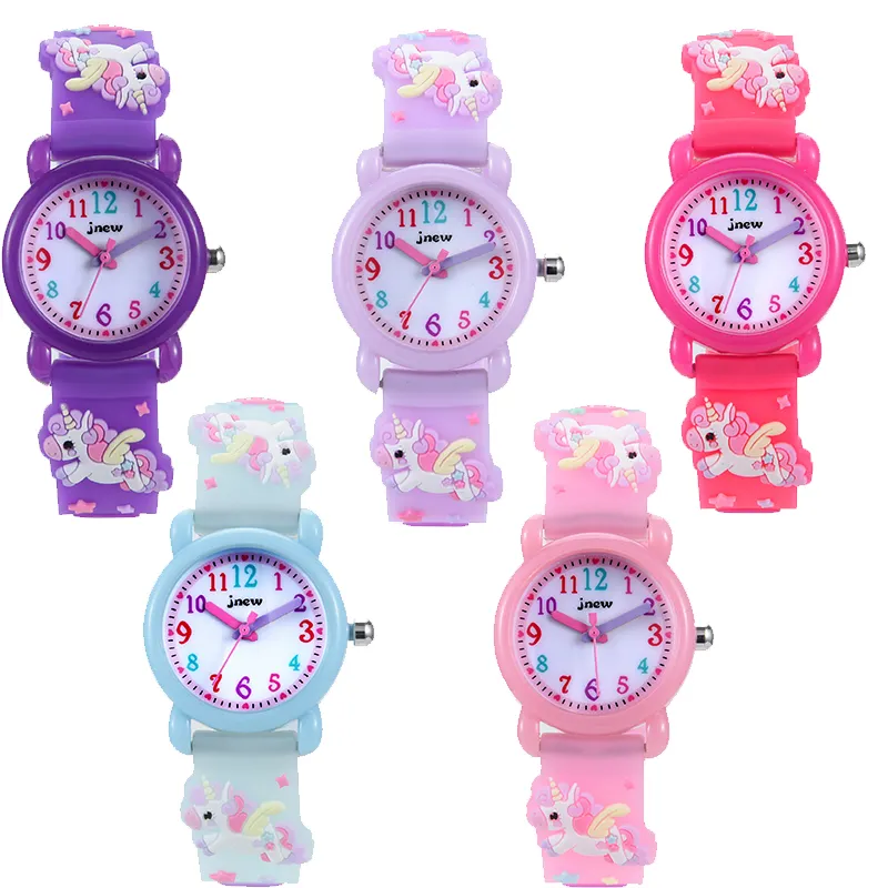 Fabricante impermeable personalizado niños OEM reloj marca niños dibujos animados deportes relojes de cuarzo analógico bebé mano reloj para niños niñas