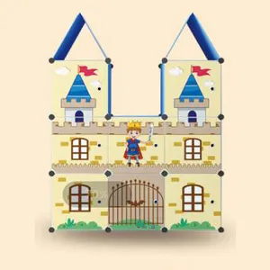 游戏室橱柜王子城堡盒组织者为孩子们
