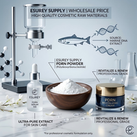 Esurey Supply Harga Grosir Bahan Baku Kosmetik Berkualitas Tinggi Bubuk PDRN untuk Perawatan Kulit