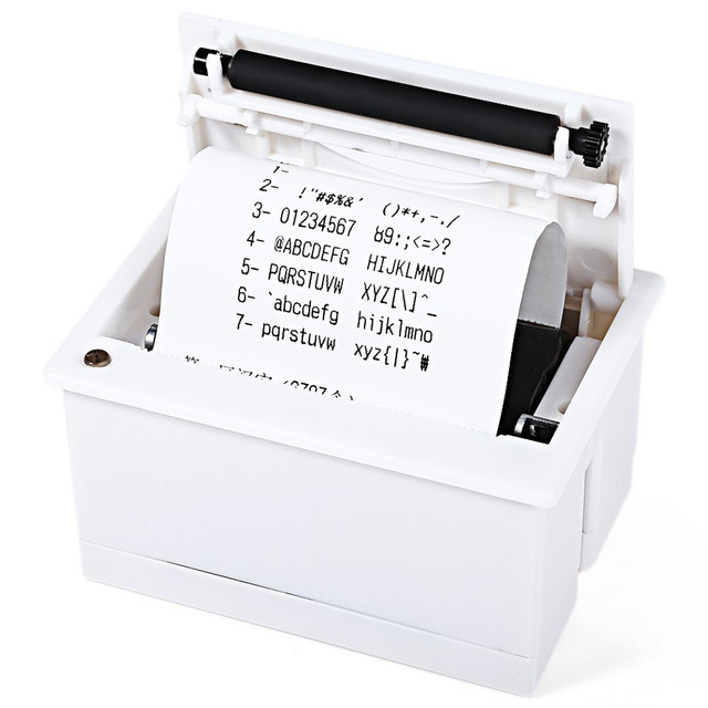 New Receipt Thermal Printer 58mm Super Mini Embedded Low Noise Optional USB Port Printer Thermal