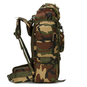 Sac à dos tactique de chasse FA16 grande capacité, tissu Oxford imperméable 600D, 56-75L, 72*30*23cm - Product Image 5