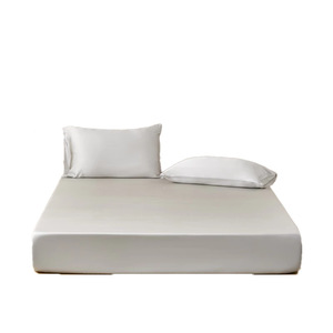 Life Home Tencel <b>Fitted</b> <b>Sheet</b> 60S <b>Single</b> Bed Cooling Mattress Cover Solid Color Breathable Smooth Skin Friendly - Product Image 3