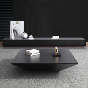 Hiện đại tối giản Bàn cà phê bền GỖ PHÒNG KHÁCH bàn phong cách nhà Bảng đa chức năng hình học Mesa de Centro - Product Image 5