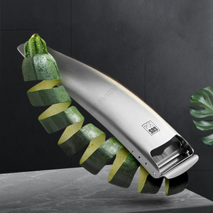 Cuchillo Pelador Multifuncional CXT118 de Acero Inoxidable 304 para el Hogar, Rallador y Pelador de Verduras y Frutas - Product Image 1