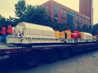 Concasseur à rouleaux à double arbre pour le criblage et la réduction du charbon, de la pierre et du minerai, haute capacité 1000t/h, neuf