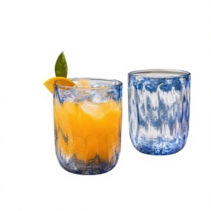 Handmade 330ml Clear Lead-Free Modern Unisex Drinking <b>Tumblers</b> Reusable for Party Use <b>Whisky</b> Water Juice Glasses Bulk - Product Image 2