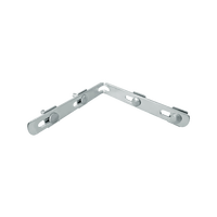 Accessoires de support de jonction pour chemin de câbles en maille de renforcement à connexion droite, galvanisés, en acier inoxydable 304 de 3 mm, pour centre de données