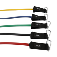 Kit d'entraînement complet Wavar de haute qualité avec 11 bandes de résistance pour yoga, différents niveaux, pour exercices de force et entraînement du corps entier