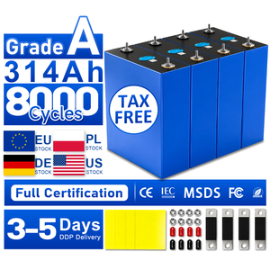 Sel Baterai LiFePO4 2026 Grade-A EV MB31 314Ah 3.2V Prismatic 8000 Siklus EXW China untuk Distributor Solar ESS Pesanan Grosir - Product Image 1