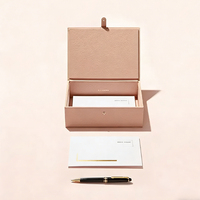 Caja de Regalo de Papel de Lujo, Caja Rígida de Cartón con Forma de Libro, Cajas de Regalo con Tapa Magnética y Cierre Magnético
