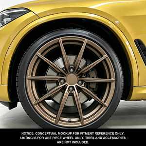 Forjado a Medida 12000T |   Norma DOT |   MOQ 4 Geruida <span class=keywords><strong>S1</strong></span>-00298 18-24 Llantas Multirradio en Bronce Mate para <span class=keywords><strong>BMW</strong></span> X5/X6 - Product Image 5