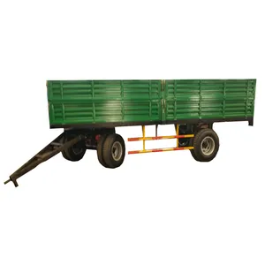 10 tons Durable Farm Hydraulic Dump Air Brake Trailer Agri Trailer