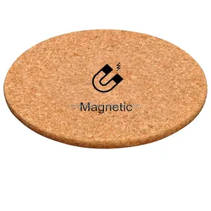 Kitchen Pressure Cooker Accessories Magnetic Wooden Trivet Cork Pot