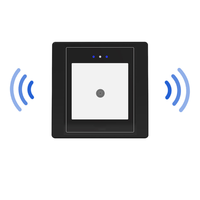 Lector de Tarjetas RFID NFC IC BS-MET, Escáner de Códigos QR 2D de Montaje Fijo, Lector Automático con Imagen de Pasaporte, Ethernet para Sistema de Control de Acceso a Puertas