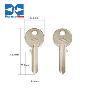 Ébauches de Clés KW1 Chinoises de Haute Qualité en Vente Chaude pour Portes, Clés Vierge en Métal Design Personnalisé pour Chambres - Product Image 3