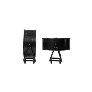 VENTILATEUR DE PLANCHER Perel-TAMBOUR-MÉTAL-Ø 60 cm-NOIR - Product Image 2