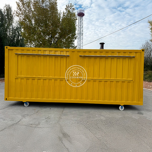Precio al por mayor Prefab Container Cafe Shipping Container Coffee Shop Container Coffee Cafe Shop Bar Restaurante con cocina - Product Image 6