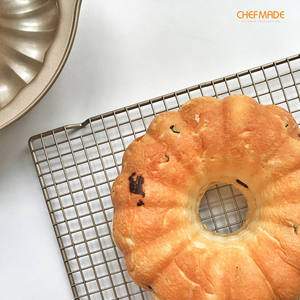 <span class=keywords><strong>Grille</strong></span> de <span class=keywords><strong>refroidissement</strong></span> antiadhésive WK3004, support rectangulaire de cuisine, Design marbré, 16 pouces, pour pain et gâteaux - Product Image 4