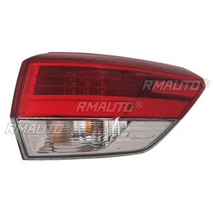 Para Toyota Highlander 2017-2019, Luz Diurna LED, Lámpara Antiniebla Impermeable, Conjunto de Luces Traseras, Kit de Carrocería 81560-0E160 - Product Image 1