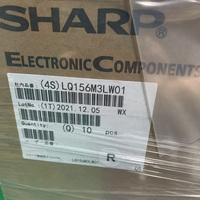 LQ156M3LW01 Sharp Panel LCD TFT 15.6'' 400 Nit Permukaan Matte Tampilan Suhu Lebar untuk Monitor Industri
