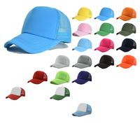 Gorra de camionero de espuma con logotipo personalizado de alta calidad, gorra de béisbol de 5 paneles de poliéster y algodón con gorra de malla Snapback para hombres y mujeres