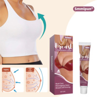 Crema para Aumento de Senos Smmlpun, Crema Reafirmante y Antideslizante para Levantar el Busto, Crema de Masaje para el Cuidado del Pecho para Mujeres